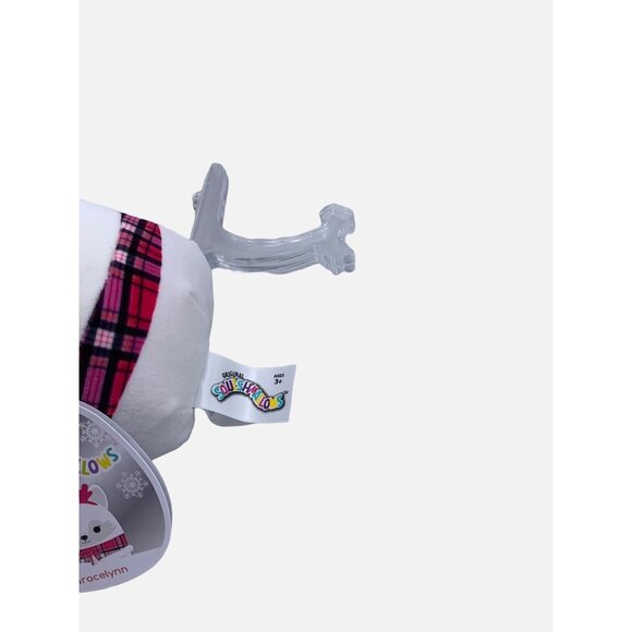 Squishmallow Gracelynn the Arctic Fox 4.5 Christmas Holiday Plush Stuffed Animal - Picture 3 of 10